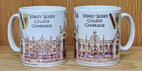 Mug of Sidney Sussex College Cambridge