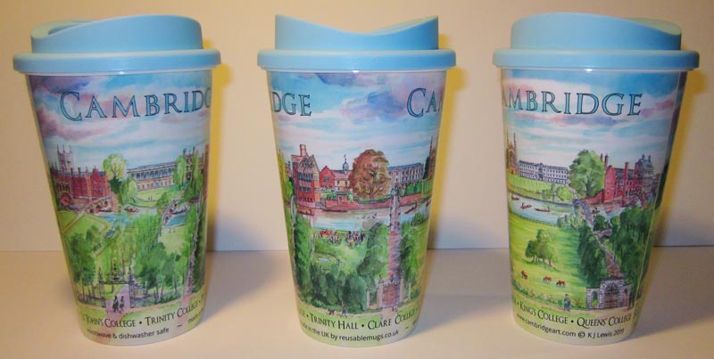 Cambridge resuable coffee mug