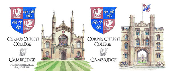 Mug of Corpus Christi College Cambridge