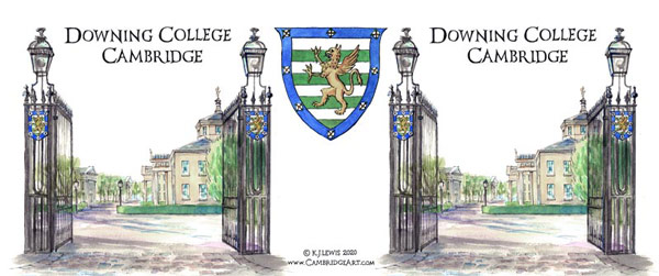 Mug of Downing College Cambridge