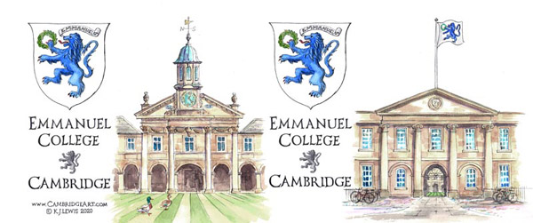 Mug of Emmanuel College Cambridge