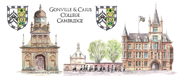 Mug of Gonville and Caius College Cambridge