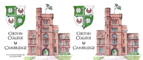 Mug of Girton College Cambridge