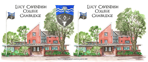 Mug of Lucy Cavendish College Cambridge