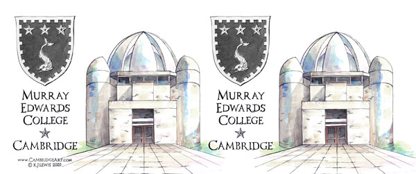 Mug of Murray Edwards College Cambridge