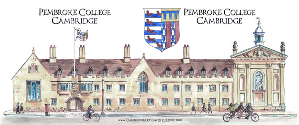 Mug of Pembroke College Cambridge