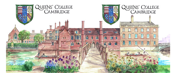 Mug of Queens' College Cambridge