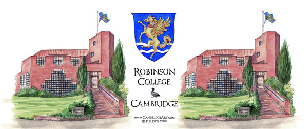 Mug of Robinson College Cambridge