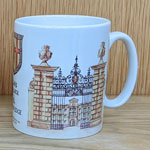 Mug of Clare College, Cambridge