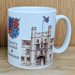 Mug of Christ's College, Cambridge