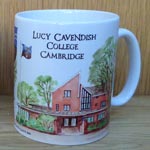 Mug of Lucy Cavendish College Cambridge