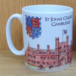 Mug of St John's College, Cambridge