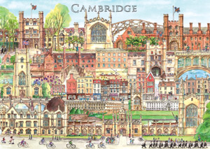 Cambridge montage postcard part 1