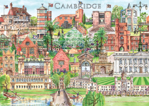 Cambridge montage postcard part 3