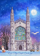 Kings College Chapel Cambridge postcard