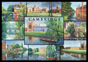 Cambridge postcard