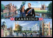 Duke and Duchess of Cambridge postcard