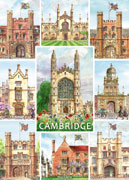Cambridge postcard