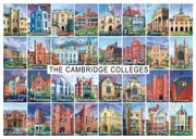 All 31 Cambridge colleges postcard