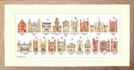 Print of Cambridge Colleges