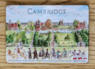 Fridge Magnet of Cambridge Backs