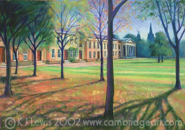 The East Range in Autumn, Downing College