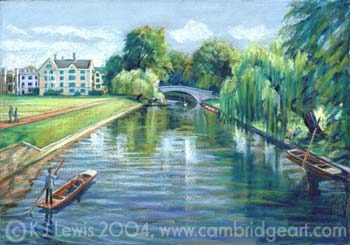 Punts at Kings College