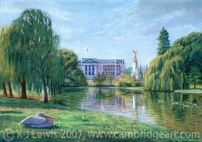 Buckingham Palace from St Jamess Park