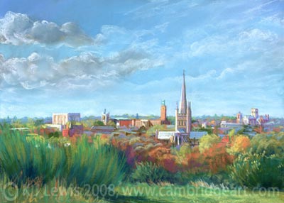 Norwich from Mousehold Heath