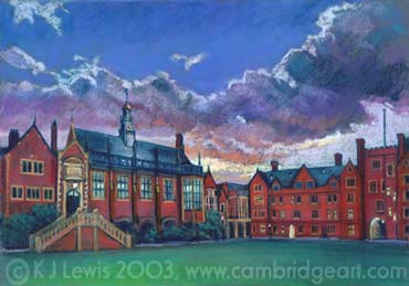 Sunset at Selwyn College