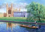 Punting past Kings College